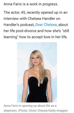 Anna Faris Porn Cock Suckers - What are your opinions on the Anna Faris/Chris Pratt divorce?? What do you  think of both them now seeing how they've moved on? : r/popculturechat