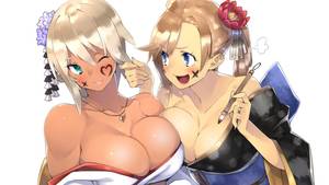 cartoon girl with big boobs naked - big anime tits