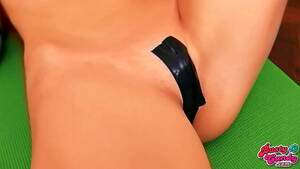 black tape booty - Big Ass Blonde Teen Has Big Boobs! Wearing Just a Black Tape as underwear!  - XVIDEOS.COM