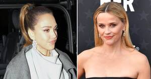 Jessica Alba Porn Gagged - Reese Witherspoon Mad at Jessica Alba for 'Copy-cat' Media Company: Report