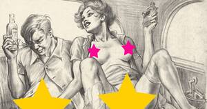 1950s Porn Line Art - The Strange Case Of Thomas Poulton, An Erotic Artist In The 1940s (NSFW) |  HuffPost Entertainment