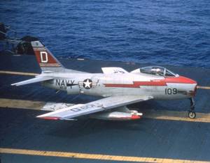 Fury Airplane Porn - North American FJ-3 Fury 109 US NAVY