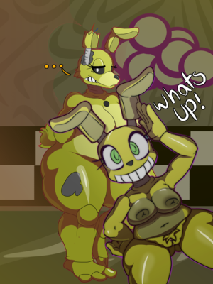 F Naf Pussy And Tits - The Big ImageBoard (TBIB) - animatronic anthro breasts female five nights  at freddy's five nights at freddy's 4 jaynatorburudragon lagomorph machine  mammal nipples nude plushtrap (fnaf) pussy rabbit robot sibling springtrap ( fnaf)