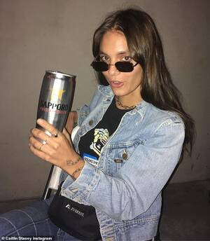 Lesbian Porn Directors - Neighbours star Caitlin Stasey releases lesbian porn film 'Eau de P***y' |  Daily Mail Online