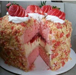 cream filling 4 - Bottom crust 22 Golden Oreos Crushed 5 Tbsp Melted butter Filling 4 8oz  packages cream cheese