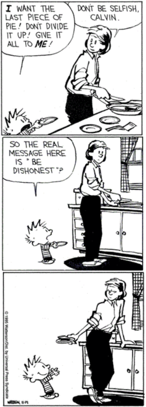 Calvin And Hobbes Babysitter Porn - Calvin and Hobbes - All The Tropes