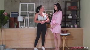 hot lesbian milf massage - Lesbian MILF Gives Nuru Experience in the Spa - XNXX.COM