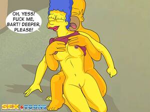 Homer And Bart Porn - The Simpsons - [Sex & Toons] - Homer+Marge - Not Bart porno