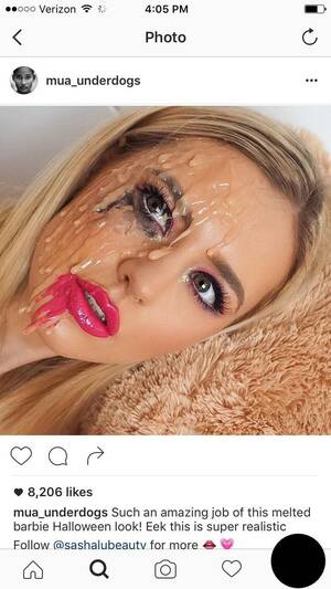 Kim Kardashian Bukkake Porn - Melted Barbie\