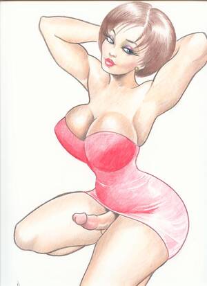 free shemale porn drawings - Shemale Drawings Gallery | Sex Pictures Pass