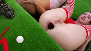 golf balls in ass - NSFW] Play the ball as it lies, play the course as you find it : r/WTF