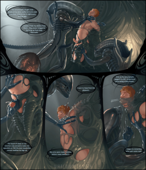 Facehugger Alien Xenomorph Porn Caption - Alien Egg Facehugger Impregnation Porn