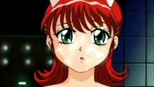 hentai lesbian gang bang - Hentai lesbians play with toys and alive rods