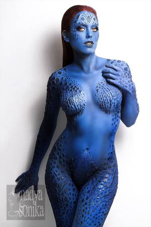 Mystique Cosplay Porn - Nadyasonika as Mystique