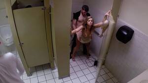 fucking in a public restroom - Super-horny bitch and her fucker have sex in the public restroom - PornID  XXX
