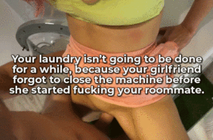 Lazy Porn Captions - lazy laundry cheating - Porn With Text