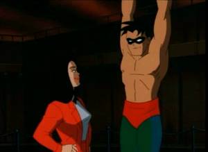 Batman Bondage Porn - So yeah, this episode pretty much blew the minds of the Dick Grayson  Estrogen Brigade. I'd like to dedicate this post to fellow Robin bondage  enthusiast, ...