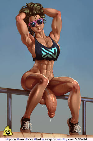 buff naked women shemale - Nude Shemale Bodybuilders