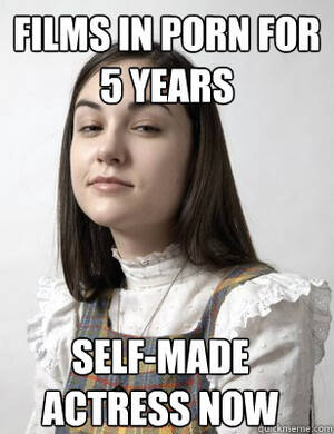 Actress Porn Captions - Becomes one of world's most popular porn stars Retires - Scumbag Sasha Grey  - quickmeme