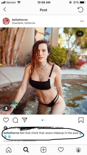 Bella Thorne Fucking Porn - Bella Thorne should be the poster child for this sub :  r/notliketheothergirls