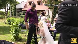 blonde gangbang outside wedding - BRIDE4K. Groom's No-Show, Bride's Wedding Woe - EPORNER