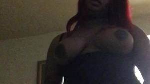 black tranny creampie - 