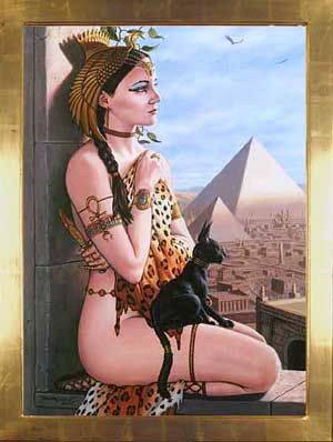Bastet Cat Goddess Porn - Ancient Egyptian Goddess Bast(et).