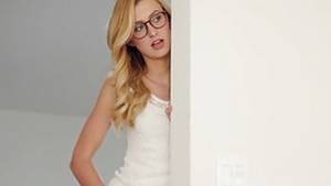 lesbian licking champagne - Lesbian babes Alexa Grace and Jewels licking their shaved