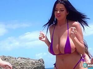 big boobs outdoor orgy - Triple Big Tits Outdoor Orgy - PornZog Free Porn Clips