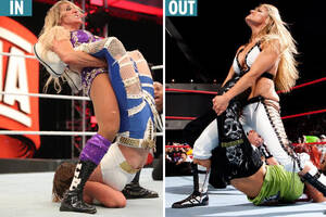 Celebrity Porn Mickie James - WWE women's Mount Rushmore revealed including Charlotte Flair and British  legend Paige but no Trish Stratus | The US Sun