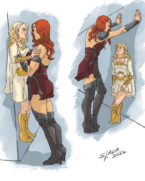 lesbian nudist pageant - OC] my fanart of Maeve and Starlight (not sure if I'm allowed to post the  moreâ€¦. nudeâ€¦ one here) : r/TheBoys