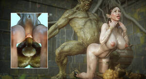 3d Elves Porn Dungen - Elf slave 8 The final â€“ Elf takes every inch of monster cock in dungeon