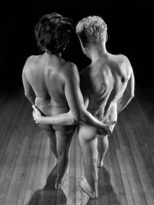 black mature couples naked - 5248 Mature Black and White Couple Nude Art Print by Chris Maher - Fine Art  America