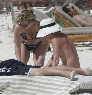 beach nudity uncensored - Kate Bosworth Topless Bikini Candids At The Beach