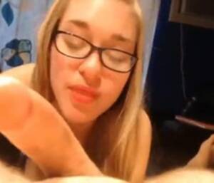 blonde nerd anal - amateur anal with a blonde nerd | Cumlouder.com