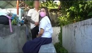 Filipina Student Porn - Pinay Student and Pinoy Teacher sex in public cemetery watch online or  download