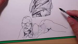 Cumshot Porn Pencil Drawings - quick marker sketches - XNXX.COM