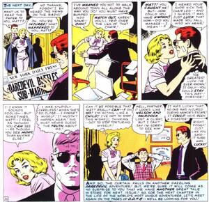 Karen Page Porn Star - Karen and Matt in the early days, after DD's battle with the Submariner in  DD