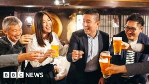 japan drunk nude - Japan's workplaces rethink 'drinking with the boss'