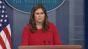 Bzn Porn - White House press secretary Sarah Sanders refused to answer whether  President Donald Trump was aware of