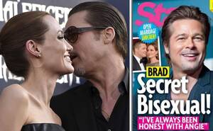 Angelina Jolie Gay Porn - Brad Pitt is bisexual - Gayles.tv LGTB + Television