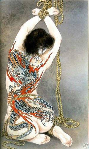 Geisha Art Japanese Bondage Porn - The Japanese artist Ozuma Kaname, born in Niigata in was trained in  classical Japanese painting by his uncle Sakai Soushi.