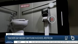beach voyeur spy cam - Imperial Beach school teachers say hidden cam found in restroom