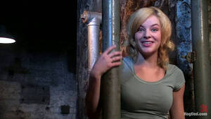 ally ann bondage - Ally Ann likes to have rope on her nipples in BDSM scene | Any Porn