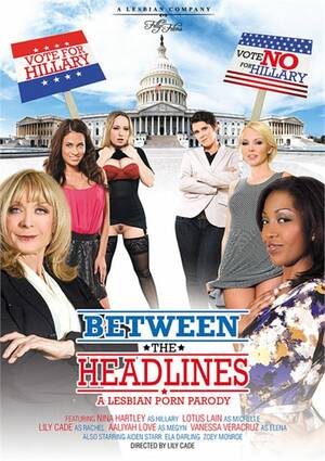 Lesbian Porn Movie Covers - Between The Headlines: A Lesbian Porn Parody (2014) by Filly Films -  HotMovies