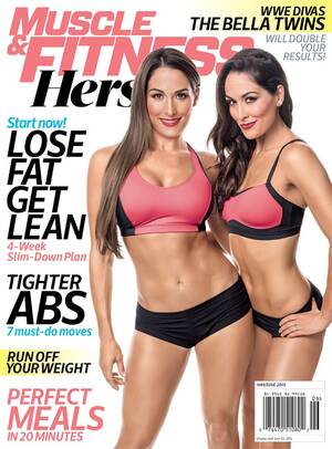 Bella Twins Porn - Pin on Muscle & Fitness Hers Covers