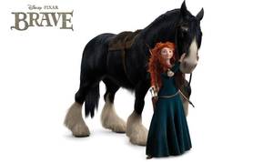 Disney Brave Angus Porn - To accompany the new Brave featurette profiling Princess Merida, Disney/Pixar  has released official character descriptions along with some concept art ...