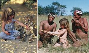 asian pure nudism - The REAL Mowgli: Incredible images of the little girl who spent the first  ten years of her life growing up in the African bush | Daily Mail Online