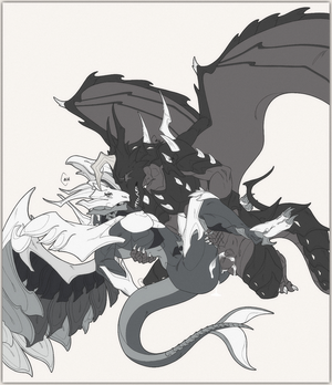 Bakugan Furry - Rule 34 - bakugan bakugan battle brawlers bakugan battle planet c;imax  dragon female first porn of character fur furry furry only helios lineart  no color sairus sairus (bakugan) scalie scalies sex vagina |