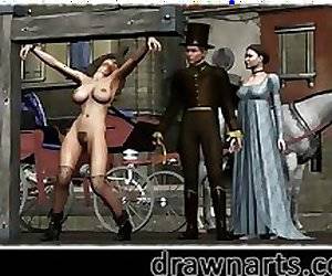 3d Punishment Bdsm Porn - Blades crafts 3d BDSM artwork of severe punishment from long ago